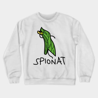 Spinat word game funny Crewneck Sweatshirt